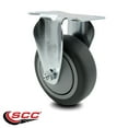 thumbnail image 2 of 5 Inch Thermoplastic Rubber Wheel Rigid Top Plate Caster Service Caster Brand, 2 of 2