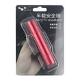 thumbnail image 3 of Hole Opener Car Emergency Hammer With Belt Cutter Multifunctional Seat Belt Cutter Emergency Hammer Portable Hammer Car Glass Tool For Car Bus Black And Red, Tool Hole Opener, 3 of 4