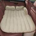 thumbnail image 2 of Colchón de aire SUV para asiento trasero, cama de aire inflable para coche, colchón para coche portátil para acampar, viajar, dormir en casa engrosado, 2 of 5