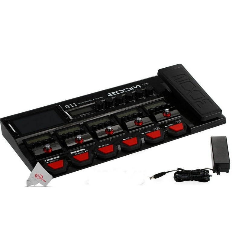 ギター ZOOM G11 Multi-Effects Processor Amazon.com: Zoom G11 Guitar Multi-Effects Processor with