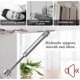 thumbnail image 4 of 2 Pcs Abs And Zinc Alloy Gas Lift 200n Durable Kitchen Door Lift Rustproof Gas Struts, 4 of 5