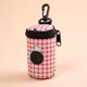 thumbnail image 3 of Dispensador de bolsas para excrementos de perro, colgante, accesorio portátil para pasear perros, soporte para bolsas de basura, bonito organizador de bolsas de basura con cremallera, suministros para, 3 of 5