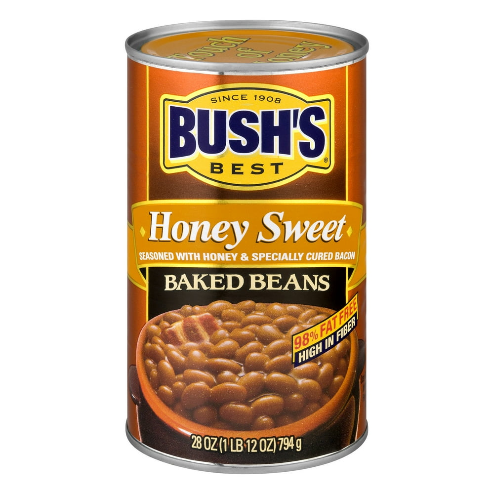 (4 Pack) Bush's Honey Baked Beans, 28 Oz.