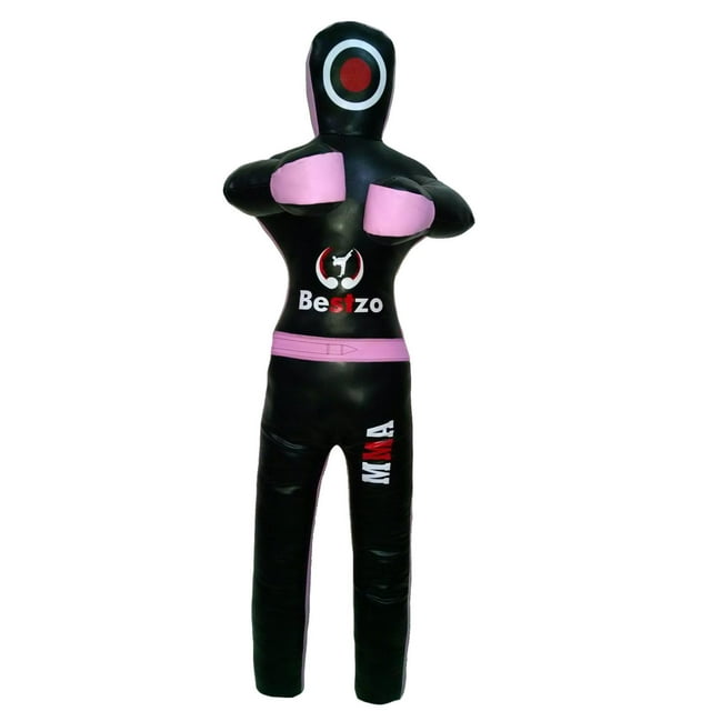 Bestzo MMA Jiu Jitsu Judo Sac de Frappe Toile Factice-70 Pouces