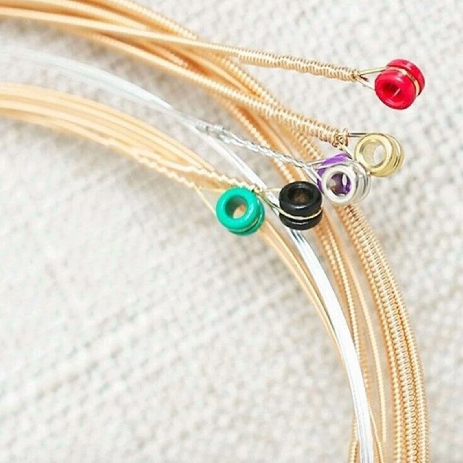 4PCS Acoustic Guitar strings Phosphor Bronze LIGHT .011-.052 Light 16027 STR