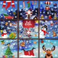 thumbnail image 3 of Pegatinas de ventana de Gnomo de Navidad, 79 piezas, decoraciones de invierno, elfo de Navidad, Tomte escandinavo, 3 of 4