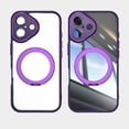 thumbnail image 6 of ELEHOLD Case for iPhone 16 Plus, Shockproof Anti-Scratch Full Camera Protector Case with 360° Ring Holder Stand,Darkpurple, 6 of 11