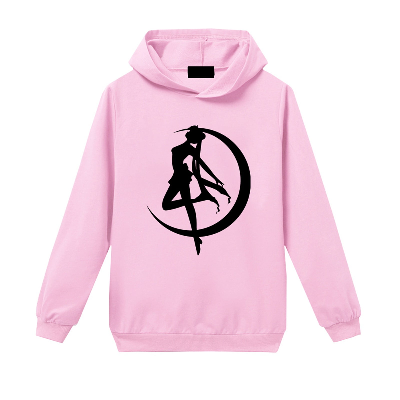 Shadowhunter Girls Fashion Cat Ear Hoodie Sweater Pink