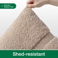 thumbnail image 6 of FRABE Bathroom Rug, Ultra Soft Plush Quick-Dry Microfiber Mat with Recessed Border Design, Non-Slip Rubber Backing and Machine Washable for Tub and Sink, Beige 24"x36", 6 of 12