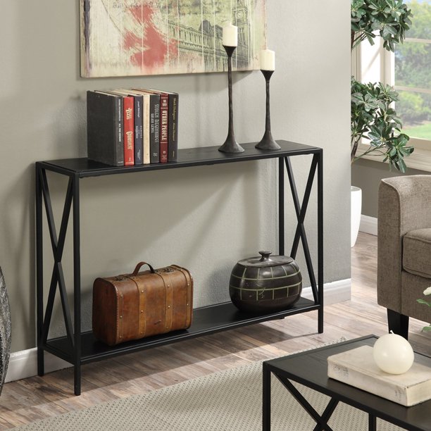 Convenience Concepts Tucson Console Table, Black