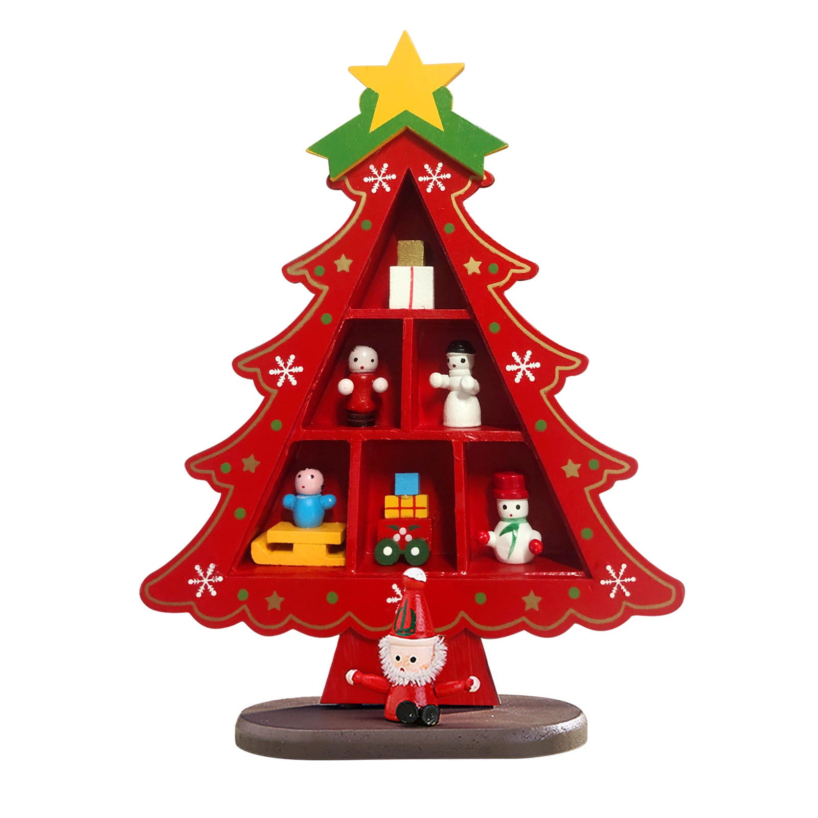 Oversized Christmas Bulbs Christmas Wood Christmas Tree Mini Christmas ...