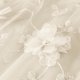 thumbnail image 2 of TaTaai Women High Waist Double Layer Mesh 3D Floral Appliqué Midi Skirt Lightweight Breathable Soft Machine Washable No Fading Versatile Daily Office Party Casual Wear Midi Skirt Gift, 2 of 8