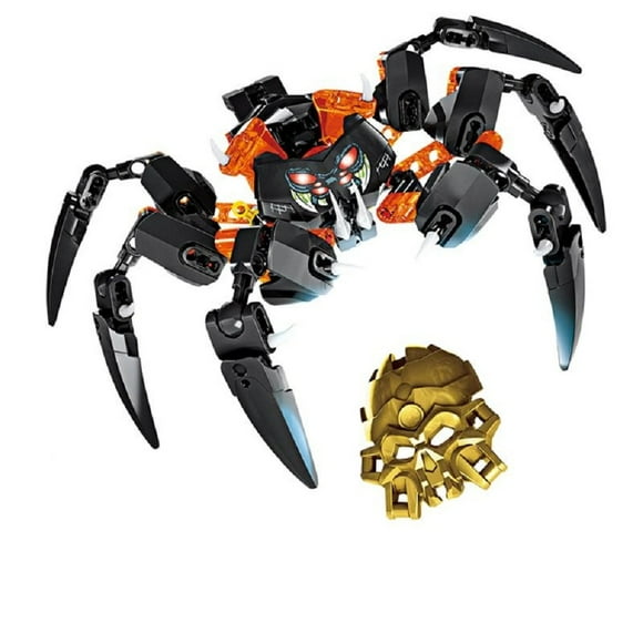 Biochemical Warrior Bionicle Lord of Skull Spiders 708-4 Compatible Brand Birthday Present(70790)