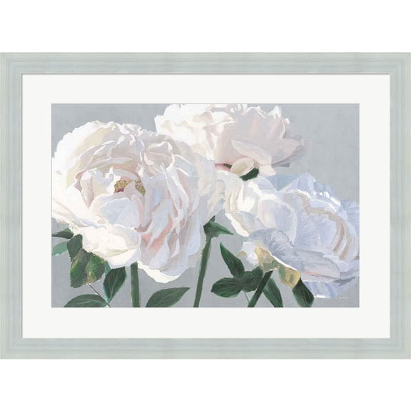 Great Art Now Essence of June I Gray by James Wiens, Framed Wall Art, 31.5W x 23.5H