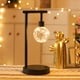 thumbnail image 1 of LED Wrought Iron Night Shape Small Table Lamp Room Romantic Decoration, 1 of 7