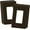 Brown, variant on ENERLITES Screwless Wall Plate, Decorator Switch Covers, 1-Gang, Polycarbonate Thermoplastic, White (10 Pack)