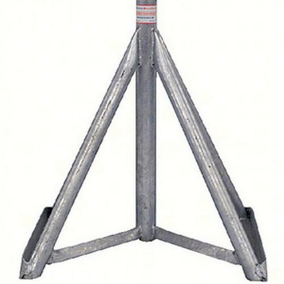 Brownell Boat Stands  MB3GBASE; Galvanized Mb Stand Base Only 25-38 inch