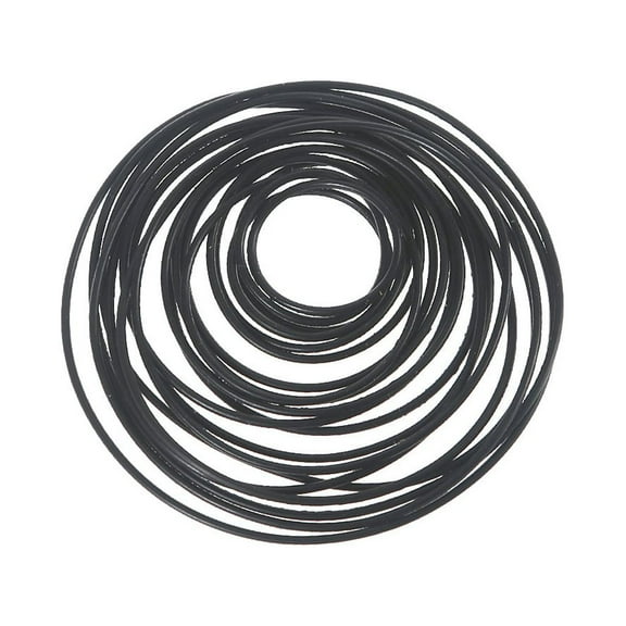 long 25-80mm/200Pcs/Lot Mix Machine Round shape Drive Belt Kit Replacement Rubber Belt Fit for Recorders