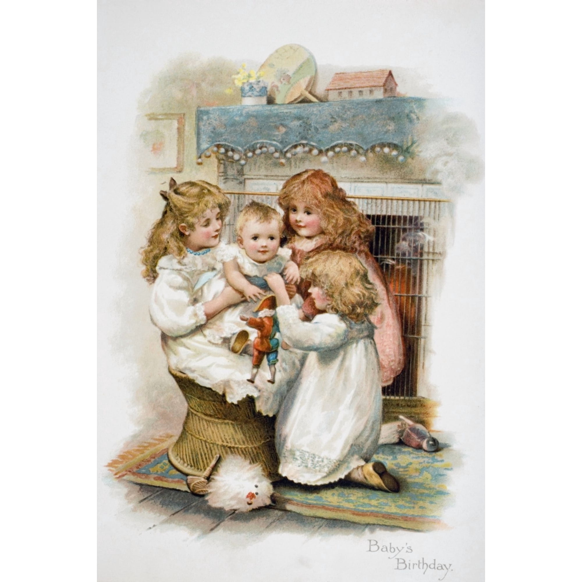 DPI1859074 Babys Birthday Poster Print, 11 x 17