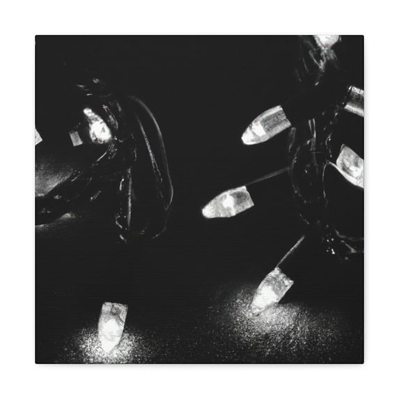 Joyous Christmas Lights - Canvas