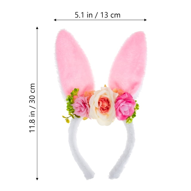 BEADCEST Para El Con Orejas De Y Rosa Para Fiestas Y Decoraciones Adorables