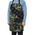 thumbnail image 2 of CHAO Tamaño ampliado: 70 × 75 cm (camuflaje verde militar) delantal para barbacoa al aire libre camuflaje antiincrustante traje de camping de camuflaje de la jungla, 2 of 5