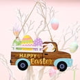 thumbnail image 2 of Bienvenido Conejito de Pascua colgante cartel de madera para el hogar interior al aire libre suministros de decoración de Pascua, 2 of 8