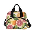 thumbnail image 6 of FORMRS Reusable Lunch Bag for Work School Leakproof Insulated Cooler with Adjustable Shoulder Strap, Citrus Leaves, 6 of 6