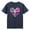 Navy, variant on AJ Lee Love Bites Merch T-shirt Crewneck Short Sleeve Cotton Tee Men Women Streetwear Tops