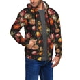 thumbnail image 2 of Naloa Colorful Tulips Men’s Hoodies, Zip up Hoodie, Sweatshirts,Hoodies for Men Sizes S-3XL-Small, 2 of 5