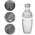 thumbnail image 3 of Resin Beverage Shaker Mixer with Measuring Tool 4 Sizes , Clear, 350ml, 3 of 8