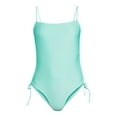 thumbnail image 5 of No Boundaries Juniors' Plus Size Resort One-Piece Swimsuit, 5 of 5