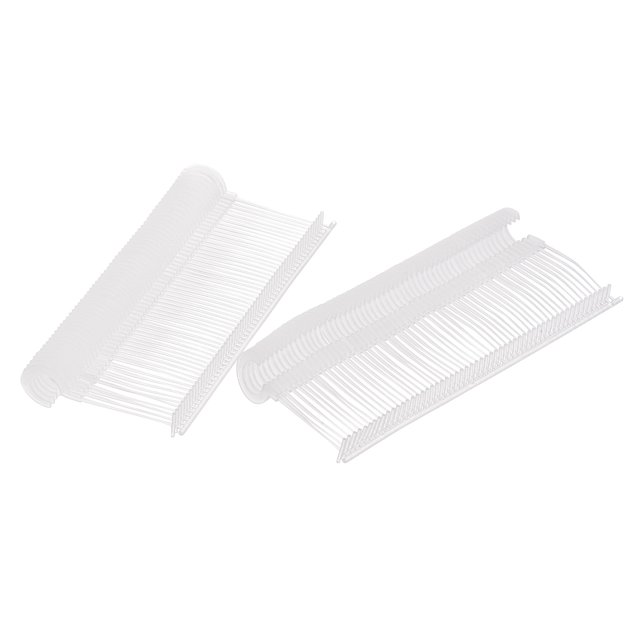 Unique Bargains J Hook Standard Tagging Fasteners Price Tag Label Barbs clear 0.97 inch 1000pcs