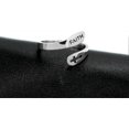 thumbnail image 3 of Adjustable 925 Sterling Silver Cross Faith Ring for Women and Men, Christian Finger Open Rings, Religion Jewelry, 3 of 5
