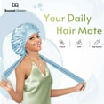 thumbnail image 6 of Satin Tie Bonnet Standard Light Blue, 6 of 6