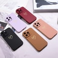 thumbnail image 4 of Compatible with iPhone 14 Pro Max Case for Women with Camera Protection, Luxury Soft Silicone Heart Design Cute Phone Case Shockproof Protective Case for iPhone 14 Pro Max 6.7" (Purple), 4 of 8