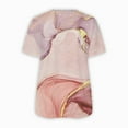 thumbnail image 5 of Dyegold Summer Tops for Women 2023 Trendy, 2023 Summer Plus Size Dressy Tops for Women Marble Print Zip Up T-Shirts Short Sleeve V-Neck Blouses Trendy ​Tunics, 5 of 5