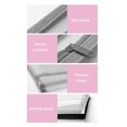 thumbnail image 3 of Sacs Pochette à Fermeture Éclair en Maille à Double Couche, Poignée Portable Robuste et Résistante aux Déchirures, Cadeau Idéal, Sac de Documents en Maille Nylon Format A4 pour Bureau, École, Maison, 3 of 7