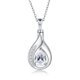 thumbnail image 1 of Collar Sariel en forma de urna en forma de lágrima para cenizas de plata 925 para mujer, 1 of 7