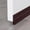 Brown, variant on QuanTara 39" Under Door Draft Stopper - Heavy Duty PVC Door Sweep, Soundproof & Wind Blocking Weather Stripping, Energy Saving Door Gap Filler for Bedroom, AC Room & Windows (Black)