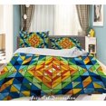 thumbnail image 3 of 3D Abstract Geometric Pattern Quilt Cover Set Bedding Set Duvet Cover, 3 of 3