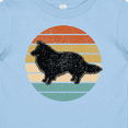 thumbnail image 4 of Inktastic Sheltie Dog Gift Retro Boys or Girls Baby T-Shirt, 4 of 5