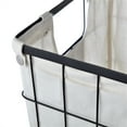 thumbnail image 5 of The Better Homes & Gardens Medium Black Wire Basket Set With Chalkboard Labels & Liner, 5 of 6