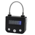 thumbnail image 2 of Metal Timer Lock USB LCD Display Metal Electronic Rechargeable Timer Multi-Function Padlock Black, 2 of 8