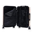 thumbnail image 5 of InUSA TREND 4-Piece Luggage Sets with Spinner Wheels, Handle, Trolley, (20"/24"/28"/32"), Sand, 5 of 6