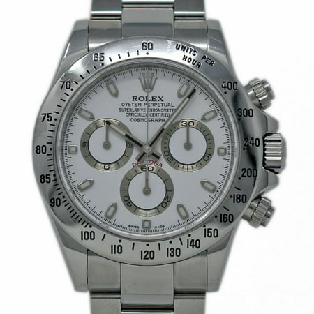 Pre-Owned Rolex Daytona 116520 Steel  Watch (Certified Authentic &
