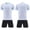 White, variant on Baby Outfits for Boys 2 Piece Mesh Activewear Shorts Clothing Set Summer Print Outdoor Tracksuit Size 3-4T