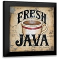 thumbnail image 1 of Lewis, Kim 15x15 Black Modern Framed Museum Art Print Titled - Fresh Java, 1 of 5