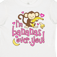 thumbnail image 4 of Inktastic I'm Bananas Over You Boys or Girls Toddler T-Shirt, 4 of 5