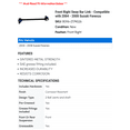 thumbnail image 2 of Front Right Sway Bar Link - Compatible with 2004 - 2008 Suzuki Forenza 2005 2006 2007, 2 of 2